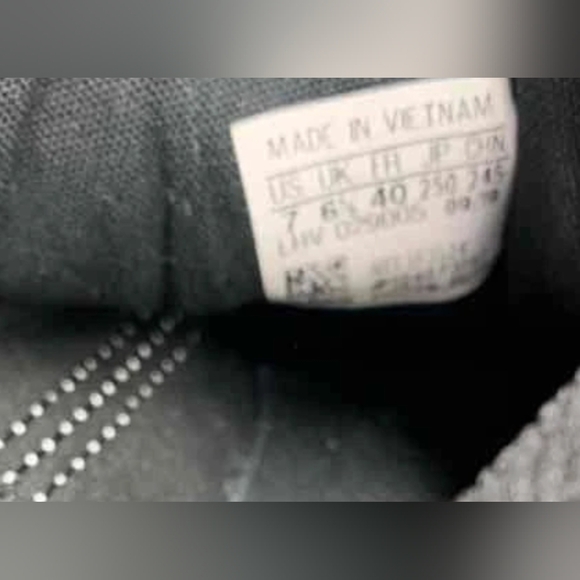 Adidas Continental Vulc Black White Men’s Classic Athletic Shoes Size 7 MSRP $75 - Picture 11 of 11